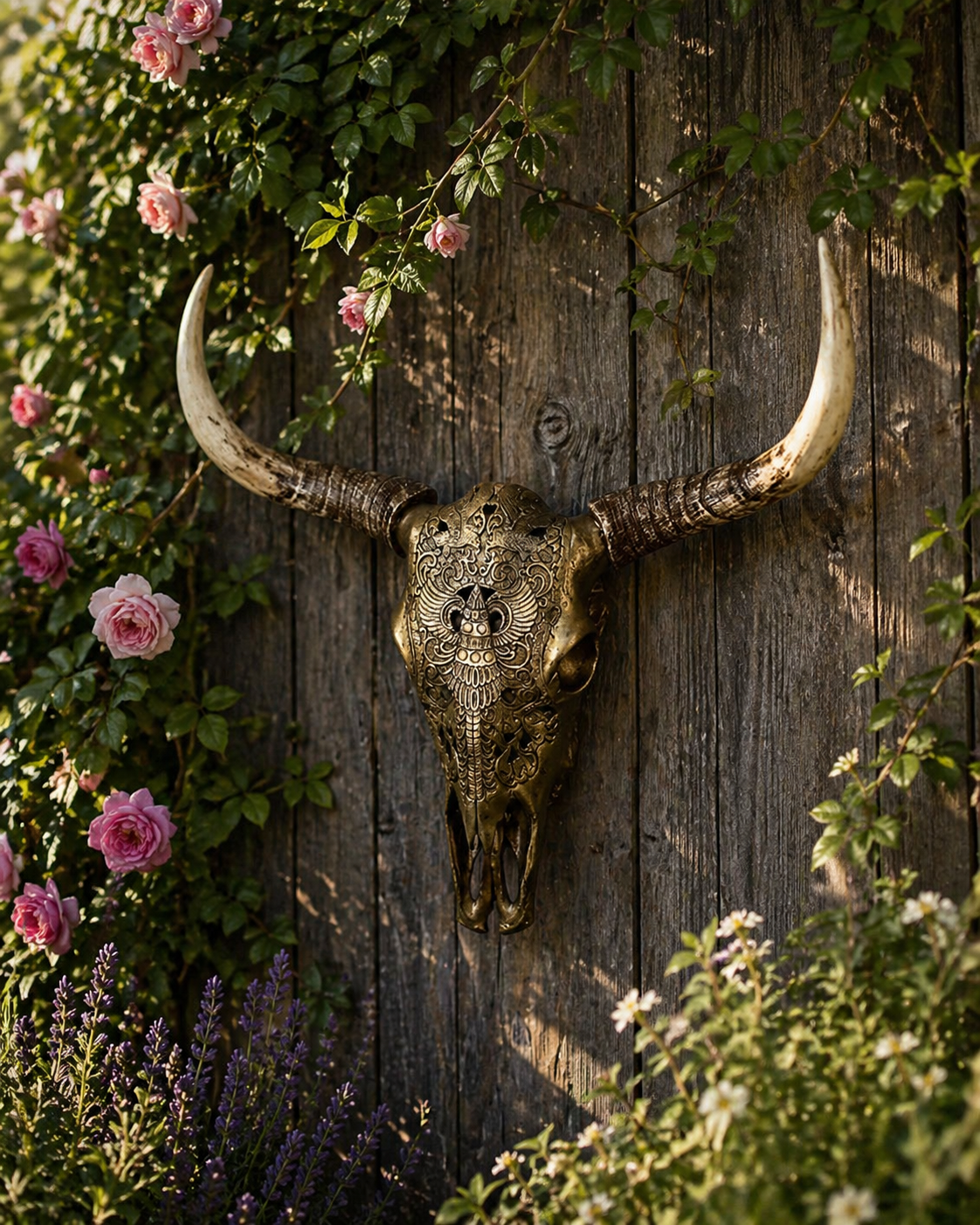 Arizona Desert Skull – Large Statement Wall Décor | Sign of the times Stoke
