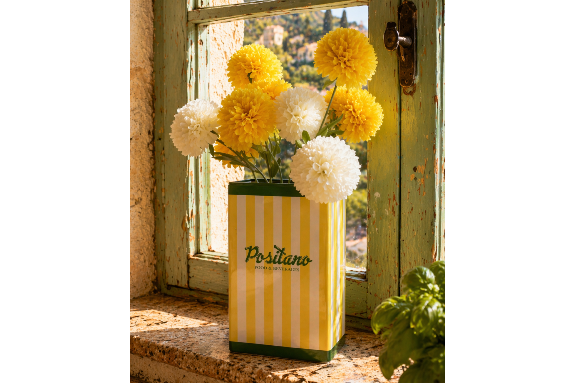 Positano Vase – Mediterranean-Inspired Decorative Vase | Sign of the times Stoke