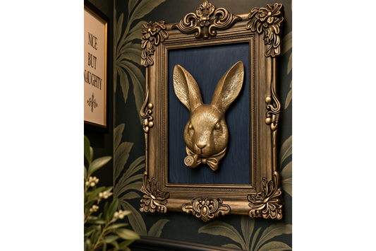 Rabbit in Frame – Decorative Framed Rabbit Wall Art | Sign of the times Stoke