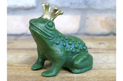 Cast Iron Frog – Rustic Decorative Garden Ornament | Sign of the times Stoke