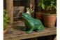 Cast Iron Frog – Rustic Decorative Garden Ornament | Sign of the times Stoke