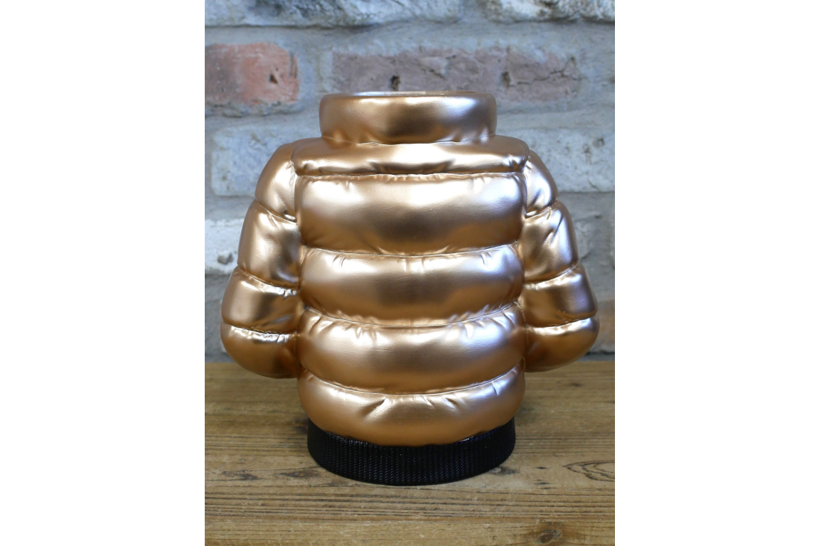 Puffer Jacket Vase – Quirky Contemporary Ceramic Planter & Vase | Sign of the times Stoke