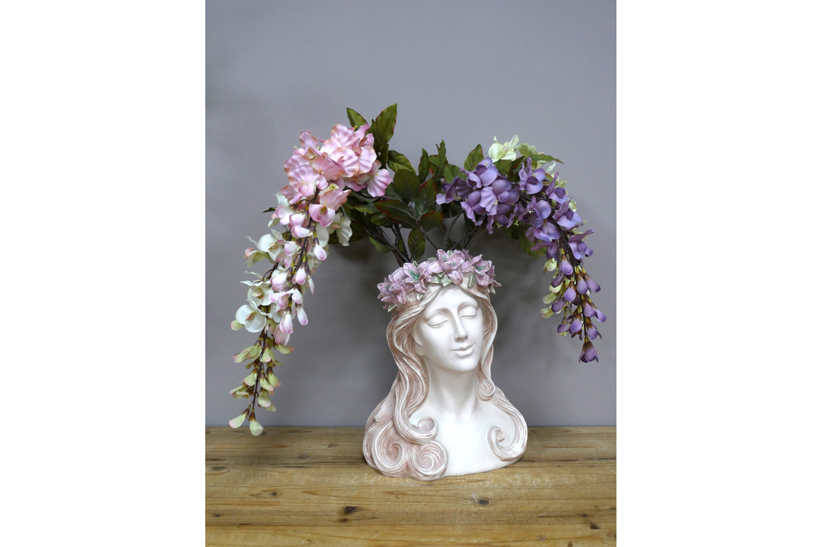 Lady Head Planter – Contemporary Decorative Plant Pot | Sign of the times Stoke
