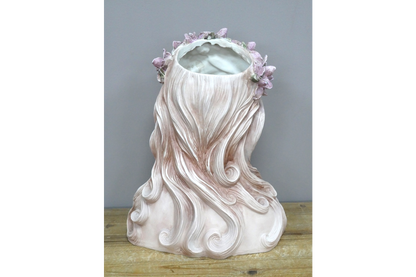 Lady Head Planter – Contemporary Decorative Plant Pot | Sign of the times Stoke