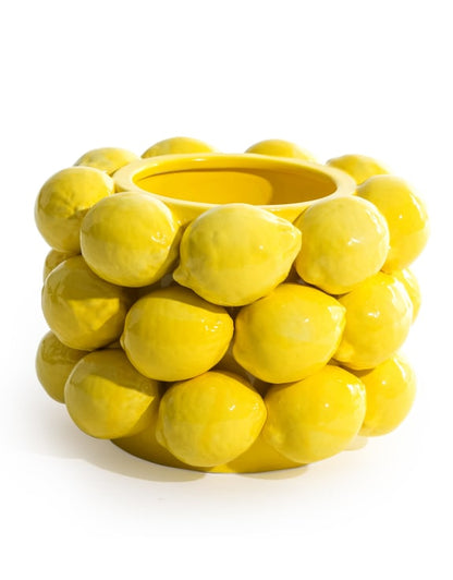 Ceramic Multi Lemon Bowl / Vase – Fresh & Playful Decorative Centrepiece | Sign of the times Stoke