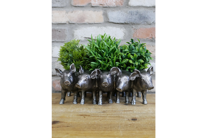 Pig Planter | Whimsical Animal Plant Pot for Indoors or Garden | Sign of the times Stoke