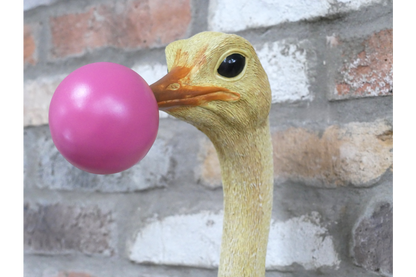 Ostrich Wall Decoration – Unique Animal Wall Sculpture | Sign of the times Stoke