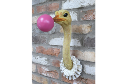 Ostrich Wall Decoration – Unique Animal Wall Sculpture | Sign of the times Stoke