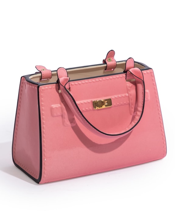 Pink Ceramic Handbag Vase – Fun & Feminine Statement Home Decor | Sign of the times Stoke