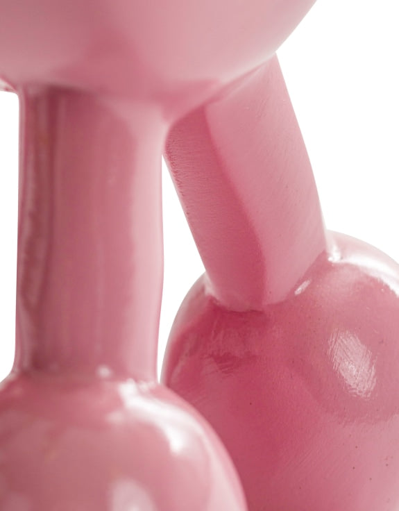 Decorative Pink Balloon Poodle – Playful Modern Dog Sculpture | Sign of the times Stoke