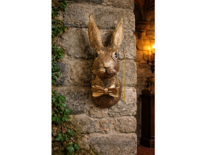 Rabbit Head Wall Decoration – Statement Animal Wall Sculpture | Sign of the times Stoke
