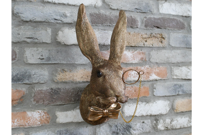 Rabbit Head Wall Decoration – Statement Animal Wall Sculpture | Sign of the times Stoke
