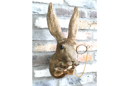 Rabbit Head Wall Decoration – Statement Animal Wall Sculpture | Sign of the times Stoke
