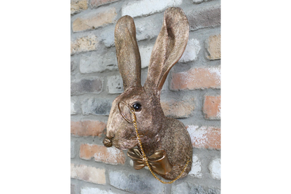 Rabbit Head Wall Decoration – Statement Animal Wall Sculpture | Sign of the times Stoke