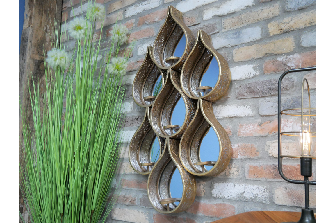 Raindrop Mirror – Elegant Contemporary Wall Mirror | Sign of the times Stoke